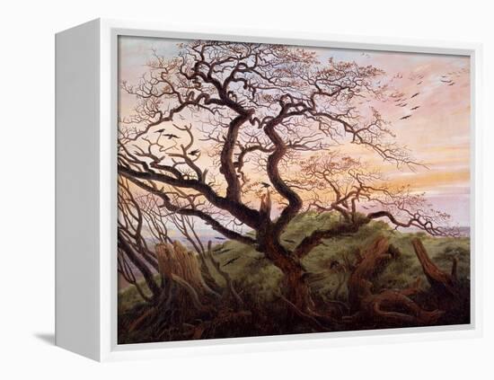 The Tree of Crows, 1822-Caspar David Friedrich-Framed Premier Image Canvas