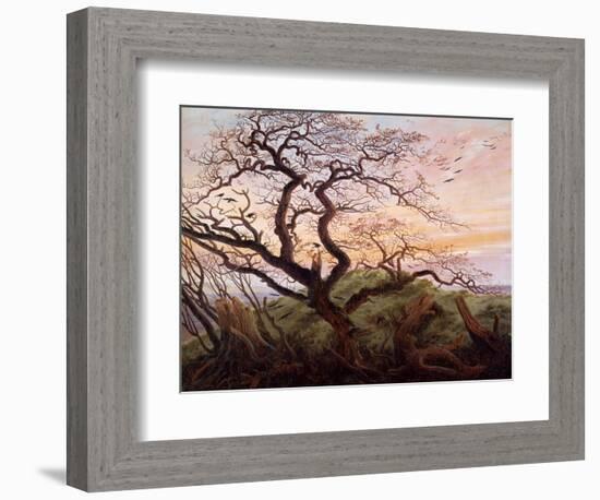 The Tree of Crows, 1822-Caspar David Friedrich-Framed Giclee Print