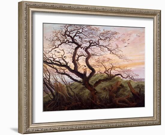 The Tree of Crows, 1822-Caspar David Friedrich-Framed Giclee Print