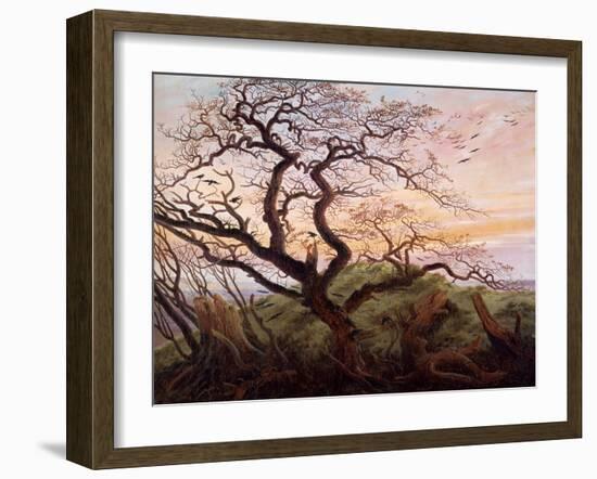 The Tree of Crows, 1822-Caspar David Friedrich-Framed Giclee Print