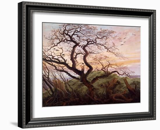 The Tree of Crows, 1822-Caspar David Friedrich-Framed Giclee Print