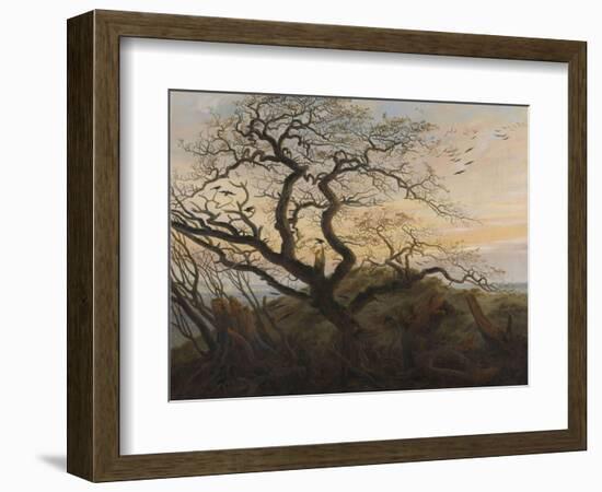 The Tree of Crows-Caspar David Friedrich-Framed Giclee Print