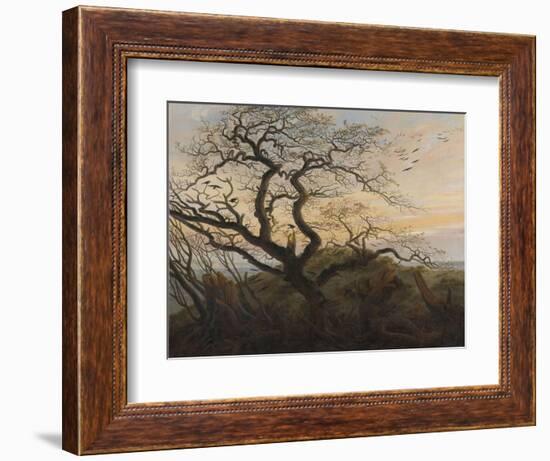 The Tree of Crows-Caspar David Friedrich-Framed Giclee Print