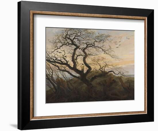 The Tree of Crows-Caspar David Friedrich-Framed Giclee Print