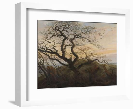 The Tree of Crows-Caspar David Friedrich-Framed Giclee Print