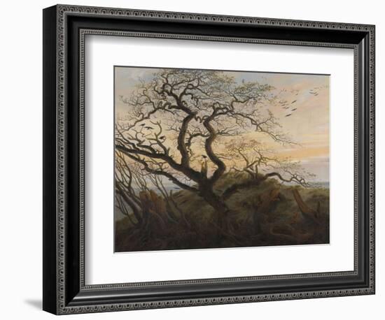 The Tree of Crows-Caspar David Friedrich-Framed Giclee Print