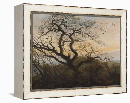 The Tree of Crows-Caspar David Friedrich-Framed Premier Image Canvas