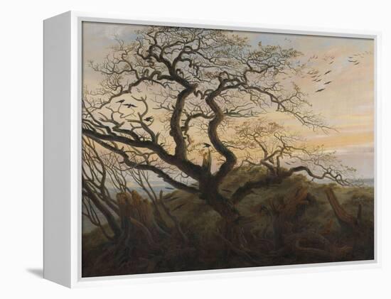 The Tree of Crows-Caspar David Friedrich-Framed Premier Image Canvas