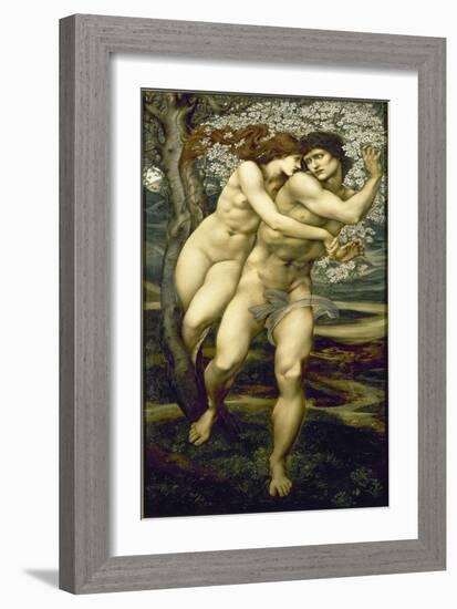 The Tree of Forgiveness, 1881-82-Edward Burne-Jones-Framed Giclee Print