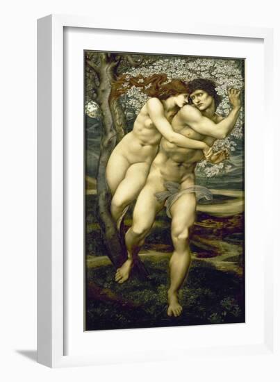 The Tree of Forgiveness, 1881-82-Edward Burne-Jones-Framed Giclee Print