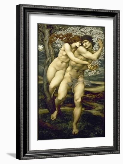 The Tree of Forgiveness, 1881-82-Edward Burne-Jones-Framed Giclee Print