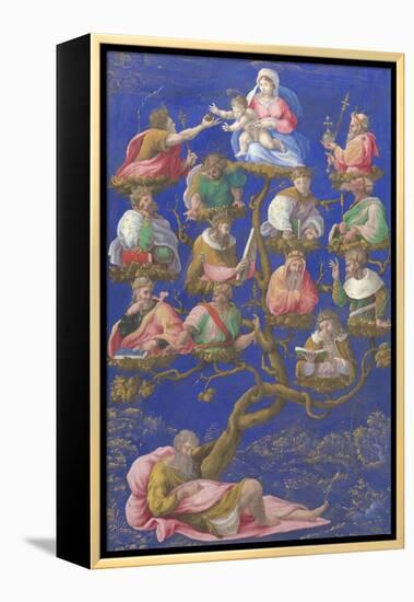 The Tree of Jesse, C.1535-Gerolamo Genga-Framed Premier Image Canvas