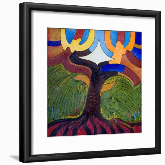 The Tree of Knowledge, 2007-Jan Groneberg-Framed Giclee Print