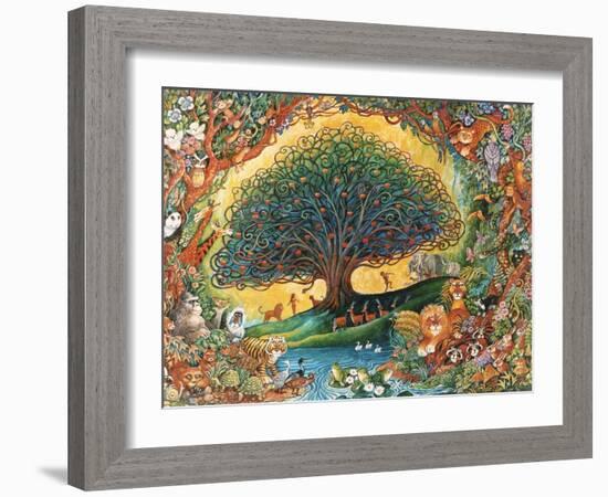 The Tree of Knowledge (Eden)-Bill Bell-Framed Giclee Print