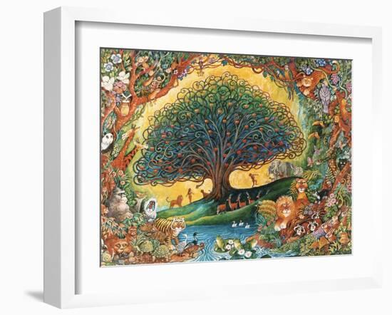 The Tree of Knowledge (Eden)-Bill Bell-Framed Giclee Print