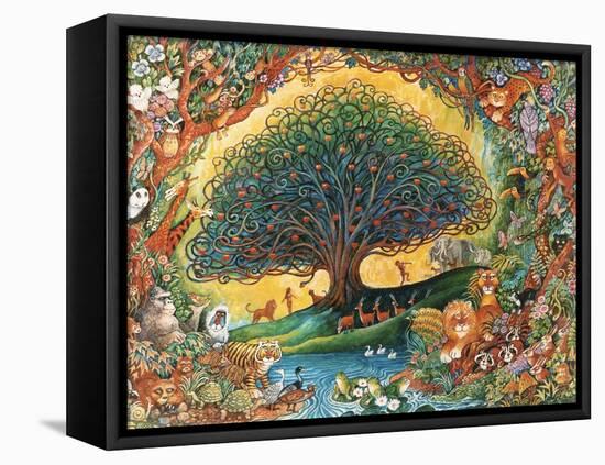 The Tree of Knowledge (Eden)-Bill Bell-Framed Premier Image Canvas