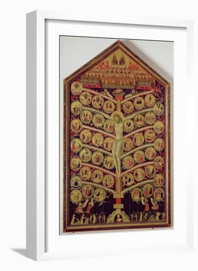 The Tree of Life, c.1310-Pacino Di Buonaguida-Framed Giclee Print
