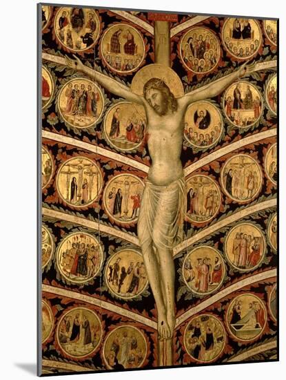 The Tree of Life, c.1310-Pacino Di Buonaguida-Mounted Giclee Print
