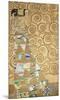 The Tree of Life - Expectation-Gustav Klimt-Mounted Premium Giclee Print