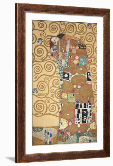 The Tree of Life - Fulfilment-Gustav Klimt-Framed Premium Giclee Print