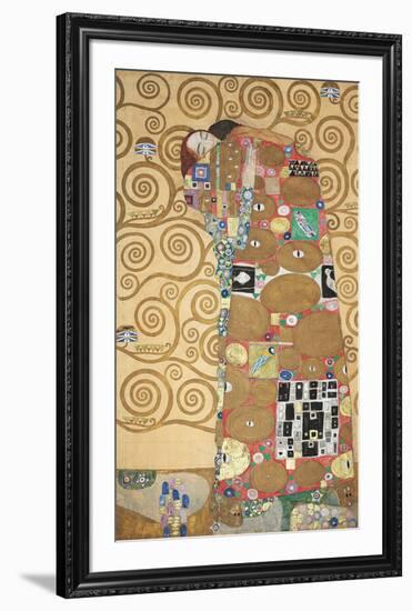 The Tree of Life - Fulfilment-Gustav Klimt-Framed Premium Giclee Print