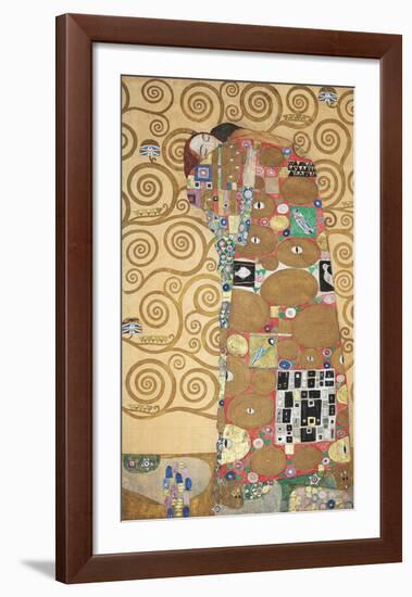 The Tree of Life - Fulfilment-Gustav Klimt-Framed Premium Giclee Print