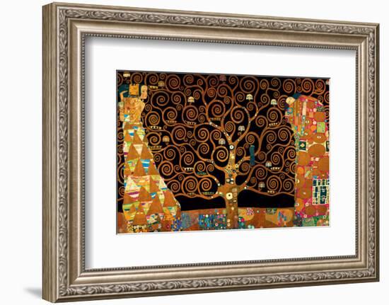 The Tree of Life (Interpretation)-Gustav Klimt-Framed Premium Giclee Print