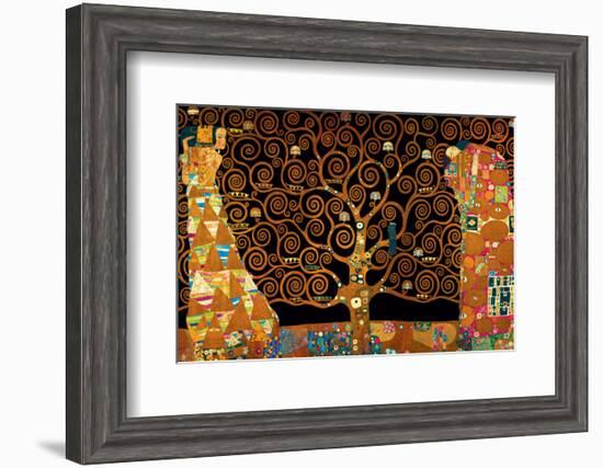 The Tree of Life (Interpretation)-Gustav Klimt-Framed Premium Giclee Print