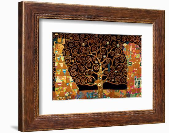 The Tree of Life (Interpretation)-Gustav Klimt-Framed Premium Giclee Print