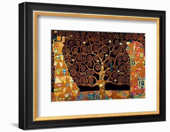 The Tree of Life (Interpretation)-Gustav Klimt-Framed Premium Giclee Print