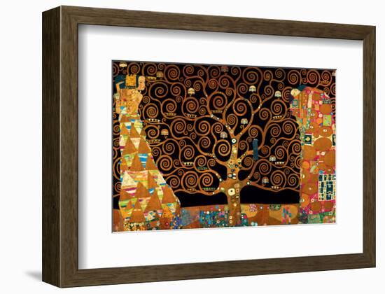 The Tree of Life (Interpretation)-Gustav Klimt-Framed Premium Giclee Print