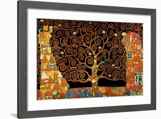 The Tree of Life (Interpretation)-Gustav Klimt-Framed Premium Giclee Print