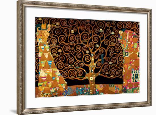 The Tree of Life (Interpretation)-Gustav Klimt-Framed Premium Giclee Print