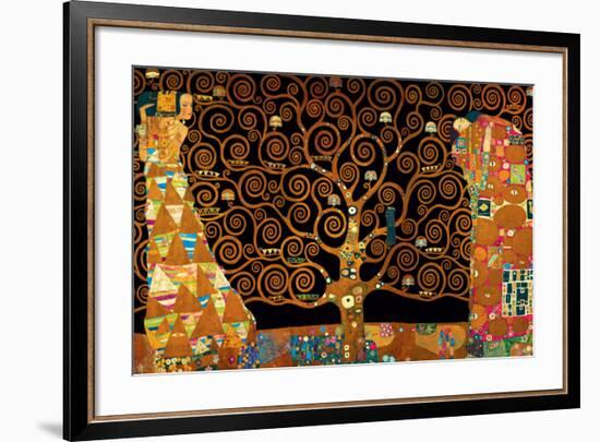 The Tree of Life (Interpretation)-Gustav Klimt-Framed Premium Giclee Print