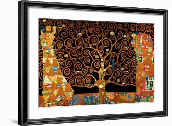 The Tree of Life (Interpretation)-Gustav Klimt-Framed Premium Giclee Print