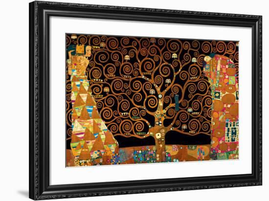 The Tree of Life (Interpretation)-Gustav Klimt-Framed Premium Giclee Print