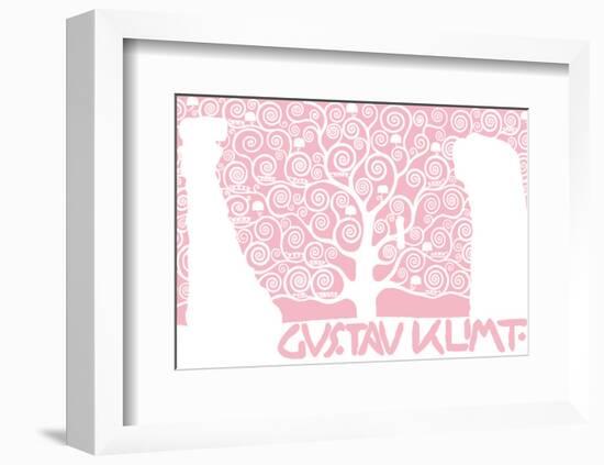 The Tree of Life (Kirie IV)-Gustav Klimt-Framed Premium Giclee Print