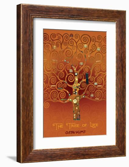 The Tree of Life Pastiche Brule-null-Framed Premium Giclee Print