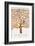 The Tree of Life Pastiche Marzipan-Gustav Klimt-Framed Premium Giclee Print