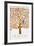 The Tree of Life Pastiche Marzipan-Gustav Klimt-Framed Premium Giclee Print