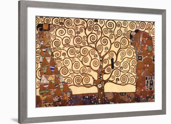 The Tree of Life, Stoclet Frieze, c.1909-Gustav Klimt-Framed Art Print