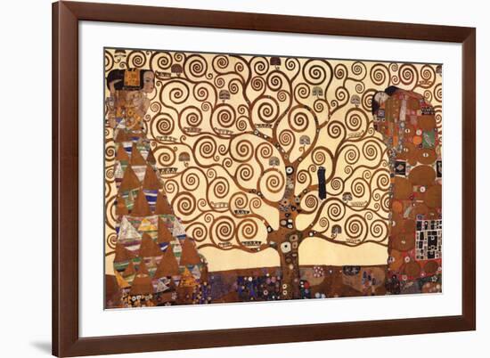 The Tree of Life, Stoclet Frieze, c.1909-Gustav Klimt-Framed Art Print