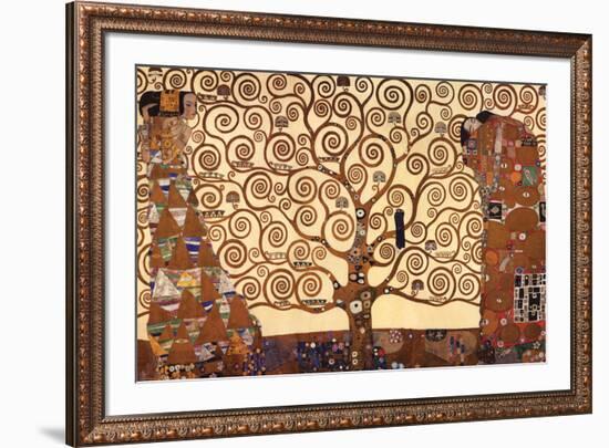 The Tree of Life, Stoclet Frieze, c.1909-Gustav Klimt-Framed Art Print