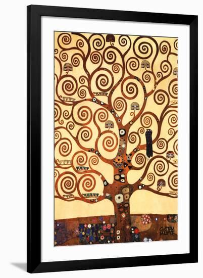 The Tree of Life, Stoclet Frieze, c.1909-Gustav Klimt-Framed Art Print