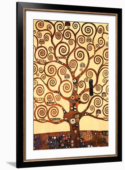 The Tree of Life, Stoclet Frieze, c.1909-Gustav Klimt-Framed Art Print