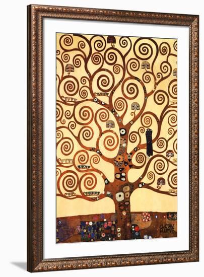 The Tree of Life, Stoclet Frieze, c.1909-Gustav Klimt-Framed Art Print