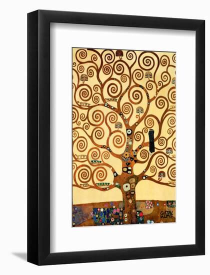 The Tree of Life, Stoclet Frieze, c.1909-Gustav Klimt-Framed Premium Giclee Print