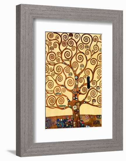 The Tree of Life, Stoclet Frieze, c.1909-Gustav Klimt-Framed Premium Giclee Print