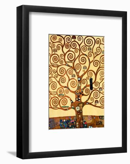 The Tree of Life, Stoclet Frieze, c.1909-Gustav Klimt-Framed Premium Giclee Print