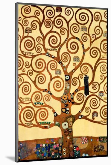 The Tree of Life, Stoclet Frieze, c.1909-Gustav Klimt-Mounted Premium Giclee Print